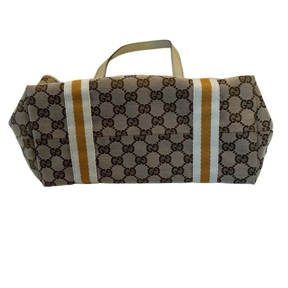 Gucci canvas tote with charm - Picture 9 of 15